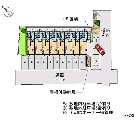 ★手数料０円★鶴ヶ島市脚折 月極駐車場